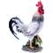 Show in main carousel: Hi-Line Gift Black & White Rooster Statue, 24-in slide 1 of 5