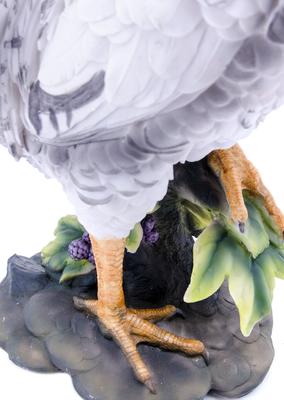Show full view: Hi-Line Gift Black & White Rooster Statue, 24-in slide 3 of 5