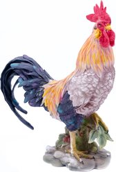 Hi-Line Gift Rooster Statue, Multicolored, 24-in