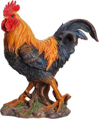 Show full view: Hi-Line Gift Rooster Statue, 16-in slide 2 of 5