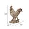 Show in main carousel: Hi-Line Gift Driftwood Standing Rooster Statue, 15.83-in slide 7 of 8