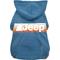 Show in main carousel: Jeep Vintage Logo Dog Hoodie, Blue, X-Large, Hoodie slide 8 of 9
