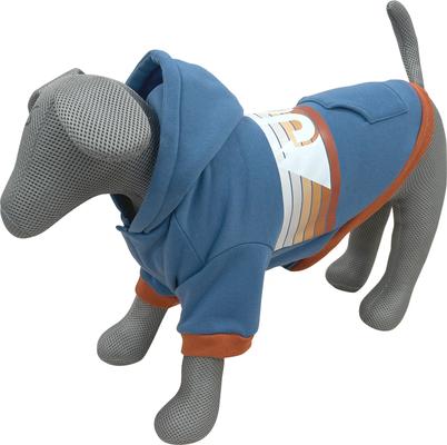 Show full view: Jeep Vintage Logo Dog Hoodie, Blue, Small, Hoodie slide 2 of 9