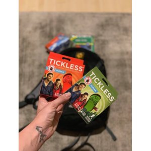 Tickless Human Chemical Free Ultrasonic Tick Repellent, Orange