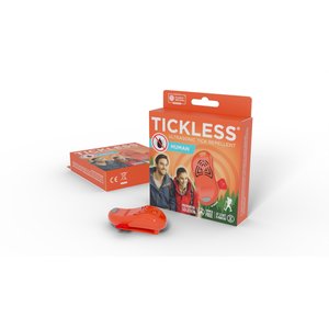 Tickless Human Chemical Free Ultrasonic Tick Repellent, Orange