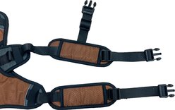 Jeep Saddle Bag Nylon Dog Harness, Orange, Medium: 22 to 31-in chest slide 2 of 6