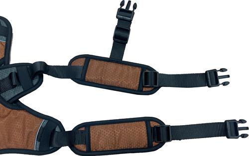 Show full view: Jeep Saddle Bag Nylon Dog Harness, Orange, Small: 17 to 22-in chest slide 5 of 6