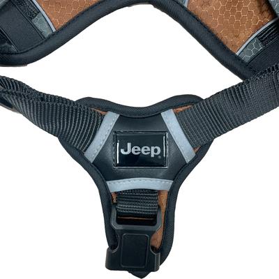 Show full view: Jeep Saddle Bag Nylon Dog Harness, Orange, Small: 17 to 22-in chest slide 4 of 6
