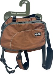 Jeep Saddle Bag Nylon Dog Harness, Orange, X-Large: 31 to 42-in chest