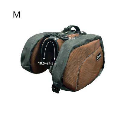 Show full view: Jeep Saddle Bag Nylon Dog Harness, Orange, Medium: 22 to 31-in chest slide 3 of 6