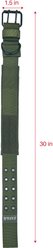 Jeep Willy's Edition Dog Collar, Green, X-Large: 30-in neck, 1 1/2-in wide slide 2 of 6