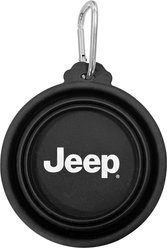 Jeep Bungee Leash, Collapsible Bowl & Reversible Mat Adventure Dog Set, Brown, Large slide 2 of 7