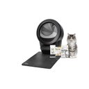 Whisker Litter-Robot 4 with Step & Core Accessories Kit Cat Litter Box, Black