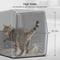Show in main carousel: Ptlom Stainless Steel High Sided Cat Litter Box, X-Large slide 4 of 10