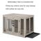 Show in main carousel: Unipaws Furniture Style Dog Crate, Weathered Gray, 37 inch wide slide 2 of 9