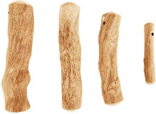 Show full view: allforpaws TIMBERBITZ Coffee Wood Natural Chew Dog Toy, Small slide 10 of 10