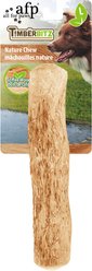 allforpaws TIMBERBITZ Coffee Wood Natural Chew Dog Toy, Large