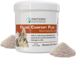 Vitality Science Feline Comfort Plus Beef Liver Formula Powder Supplement for Cats, 220-gr slide 1 of 5