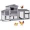 Show in main carousel: Aivituvin AIR61 Mobile Tractor Chicken Coop, 2 to 3 Chicken Capacity slide 1 of 7