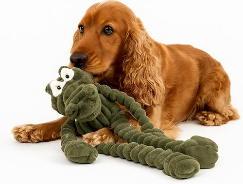 Show full view: Nandog My BFF Titan The Gator Dog Toy, Green, 30 x 10 inches slide 2 of 4