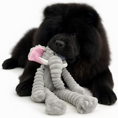 Show full view: Nandog My BFF Jumbo The Elephant Dog Toy, Gray, 30 x 10 inches slide 3 of 6