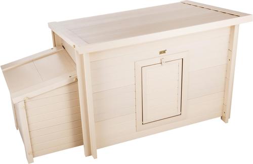 Show full view: New Age Pet ECOFLEX Fontana Urban Farm Chicken Barn, Tan slide 5 of 11