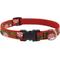 Show in main carousel: LupinePet Christmas Cheer Adjustable Nylon, Plastic & Coated Steel Dog Collar, Small: 9 to 14-in neck, 3/4-in wide slide 1 of 7