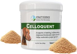 Vitality Science Celloquent Multi-Nutrient Immune Support Powder Supplement for Dogs, 220-gr
