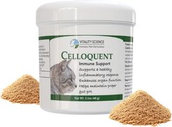 Vitality Science Celloquent Multi-Nutrient Immune Support Powder Supplement for Cats, 60-gr slide 1 of 5