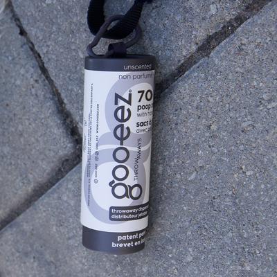Show full view: GOO-EEZ Eco-Friendly Dog Poop Bags with Disposable Dispenser, Unscented, 70 count slide 3 of 5