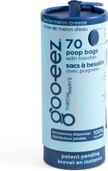 GOO-EEZ Calming Eco-Friendly Dog Poop Bags with Disposable Dispenser, Watermelon Breeze, 70 count