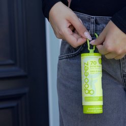 GOO-EEZ Fresh Eco-Friendly Dog Poop Bags with Disposable Dispenser, Citrus Burst, 70 count slide 2 of 3