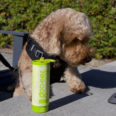 Show full view: GOO-EEZ Compact Eco-Friendly Dog Poop Bags with Disposable Dispenser, Citrus Burst, 45 count slide 4 of 5
