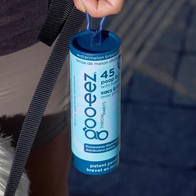 Show full view: GOO-EEZ Compact Eco-Friendly Dog Poop Bags with Disposable Dispenser, Watermelon Breeze, 45 count slide 3 of 4