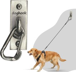 Doghook Slim Dog Leash Wall Hook with Clip