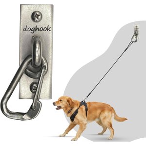 Doghook Slim Dog Leash Wall Hook with Clip