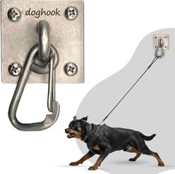 Doghook Large Dog Leash Wall Hook with Clip