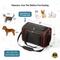 Show in main carousel: EliteField Soft-Sided Airline-Approved Dog & Cat Carrier Bag, Black, 20-in slide 6 of 6