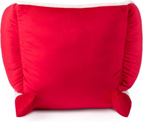 Show full view: Sherry Kline Pet Collection Holiday Sleigh Pillow Dog Bed, Red, Small: 24 x 15 x 11-in slide 4 of 6