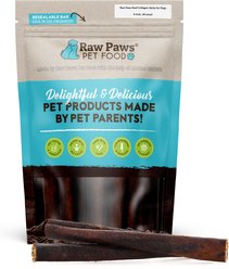 Raw Paws Beef Collagen Sticks Dog Treats, 6 inch, 10 count