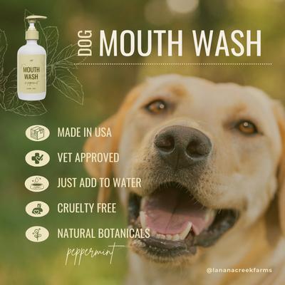Show full view: Lanana Creek Farms Daily Use Dog Mouth Wash, 7.7-fl oz bottle slide 4 of 7