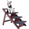 Show in main carousel: MeWang Wooden 2-in-1 Portable Foldable Dog Ramp for Beds & Cars, Brown, Small slide 1 of 8