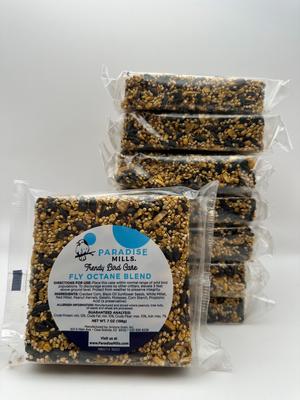 Show full view: Paradise Mills Cake Mini Fly Octane Seed Blend Wild Bird Food, 7-oz block, 8 count slide 3 of 3