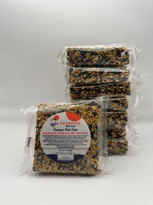 Show full view: Paradise Mills Cake Mini Peanut Paradise Seed Blend Wild Bird Food, 7-oz block, 8 count slide 3 of 3