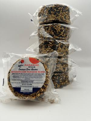 Show full view: Paradise Mills Stacker Woodpecker Paradise Seed Blend Wild Bird Food, 7-oz block, 6 count slide 3 of 3