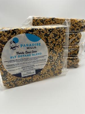 Show full view: Paradise Mills Cake Fly Octane Seed Blend Wild Bird Food, 2-lb block, 5 count slide 3 of 3