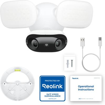 Show full view: Reolink Elite F751W 4K Outdoor Wi-Fi Pet Camera, White slide 9 of 9