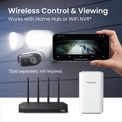 Show full view: Reolink Elite F751W 4K Outdoor Wi-Fi Pet Camera, White slide 2 of 9