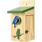 Show in main carousel: Kingsyard Classic Bird House with Predator Guard, Green slide 1 of 8