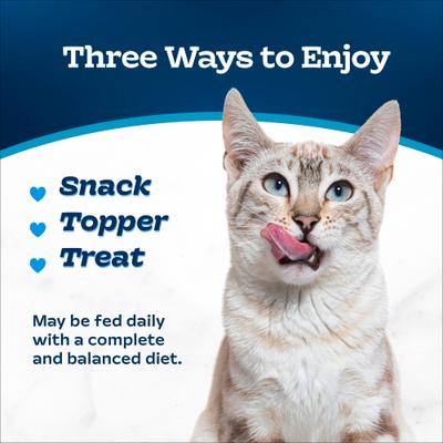 Show full view: Blue Buffalo Tastefuls Purées Beef Adult Cat Food Complement, 3-oz pouch, 12 count slide 8 of 10